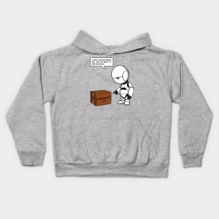 Pessimist Android Kids Hoodie